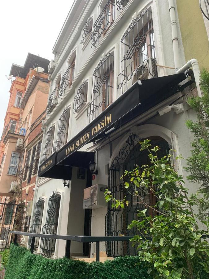 Luna Suites Taksim Istanbul Bagian luar foto