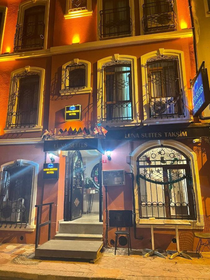 Luna Suites Taksim Istanbul Bagian luar foto